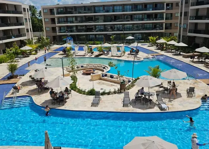 Studio Terreo Frente Piscina Muro Alto - Pôrto das Galinhas, Brasil